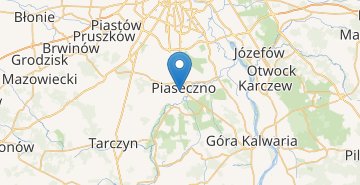 Mapa Piaseczno