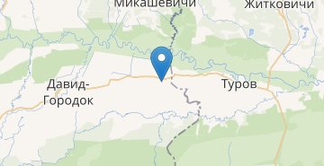 Карта Большое Малешево (Столинский р-н)