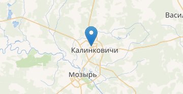 地图 Kalinkovichi