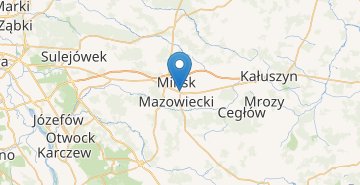 地图 Minsk Mazowiecki