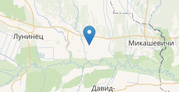 Карта Любань Лунинецкий р-н