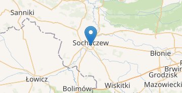 Mapa Sochaczew