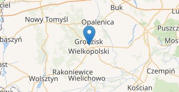 地图 Grodzisk Wielkopolski