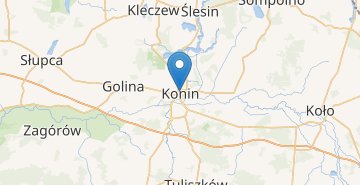 地图 Konin