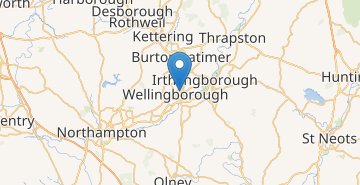 Map Wellingborough