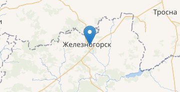 Mapa Zheleznogorsk (Kurskaya obl.)