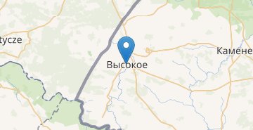 Map Vysokoye (Kamenskiy r-n)