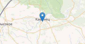 Map Muriny, Kameneckiy r-n BRESTSKAYA OBL.