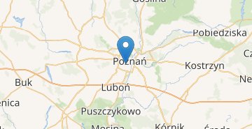 Map Poznan