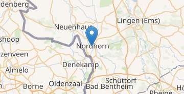 Карта Нордхорн