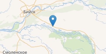 Карта Верх-Катунское