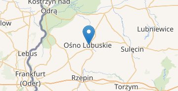 Карта Осьно-Любуске