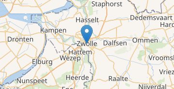 Mapa Zwolle