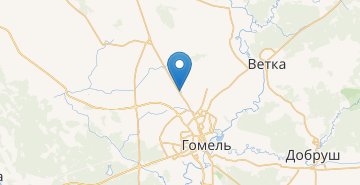 Map Eremino (Gomelskij r-n)