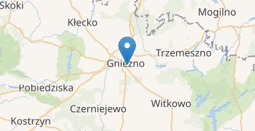 Map Gniezno