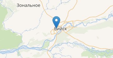 Карта Бийск