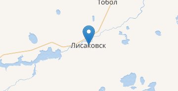 Мапа Лисаковск