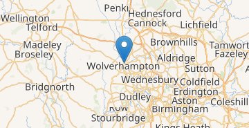 地图 Wolverhampton