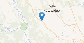 Mapa Boyets (Buda-Koshelevskyi r-n)
