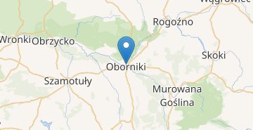 地图 Oborniki