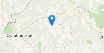 Мапа Лядцы (Светлогорский р-н)