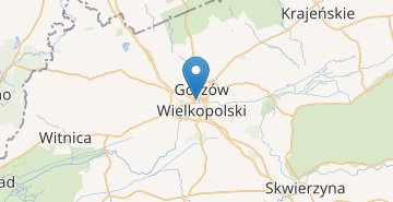 Карта Гожув-Велькопольский