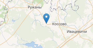 Map YUrchiki, Ivacevichskiy r-n BRESTSKAYA OBL.