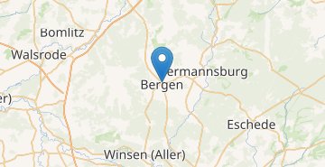 地图 Bergen (Celle)