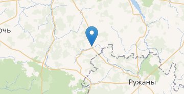 Map Podorosk, Volkovysskiy r-n GRODNENSKAYA OBL.