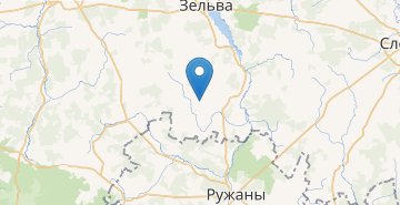 Map Agatovo (Zelvenskyi r-n)