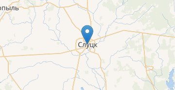 Mapa Slutsk