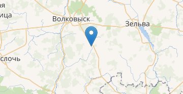 Mapa Horuzhency (Grodnenskaya obl)