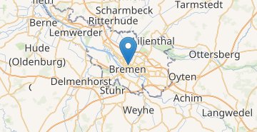 Mapa Bremen
