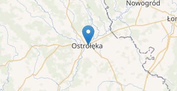 Mapa Ostroleka