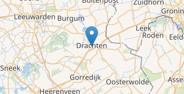 Mapa Drachten