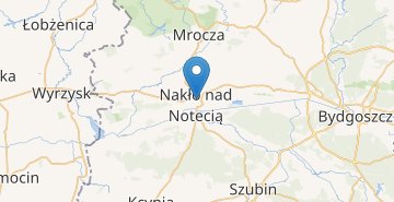 地图 Naklo nad Notecia