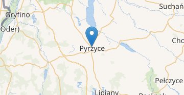 Mapa Pyrzyce