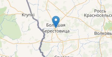 Map Bolshaia Berestovytsa (Berestovytskyi r-