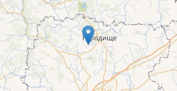 Mapa Bogushi (Baranovychskyi r-n)