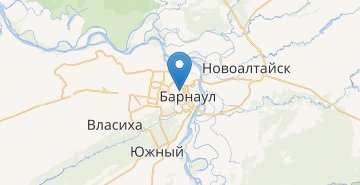 Карта Барнаул