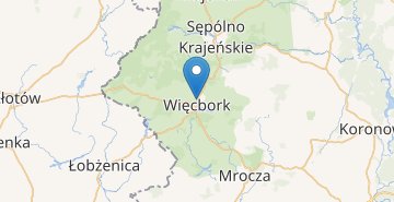 Mapa Wiecbork