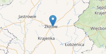 Mapa Zlotow