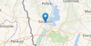Map Szczecin