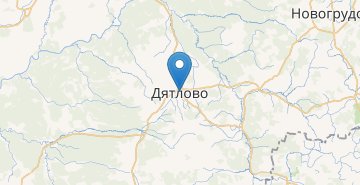地图 Dzyatlava