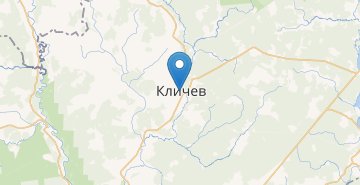 地图 Klichev (Klichevskiy r-n)