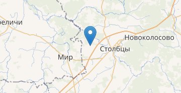 Мапа Цвірки (Столбцовський р-н)