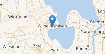 地图 Wilhelmshaven