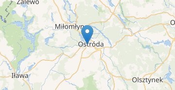 地图 Ostroda