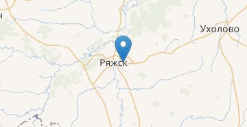 Map Ryazhsk