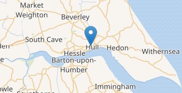 Mapa Hull